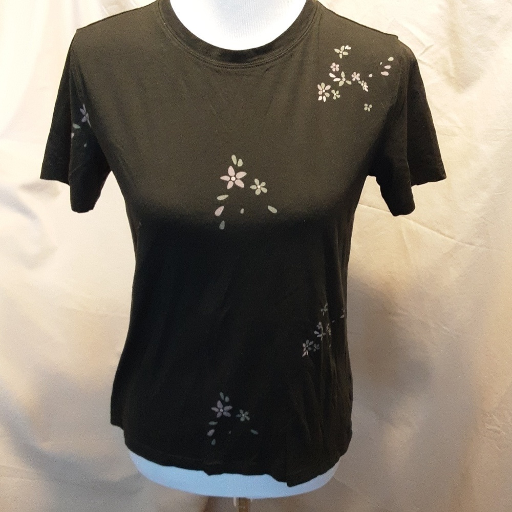 Splendid Floral Tee SZ SM